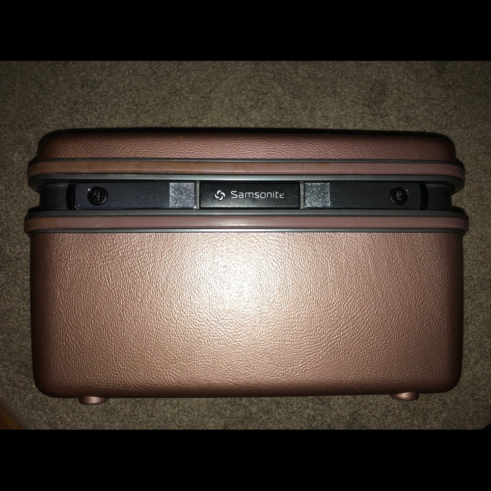 Vintage Samsonite Makeup case Bronze